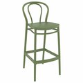 Kd Etagere Victor Bar Stool  Olive Green KD2840703